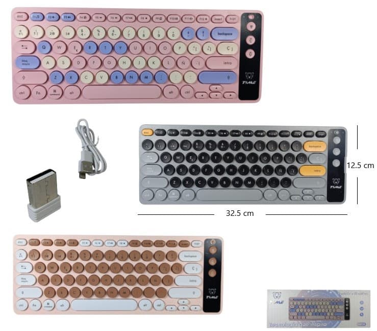 TECLADO TIME INALÁMBRICO