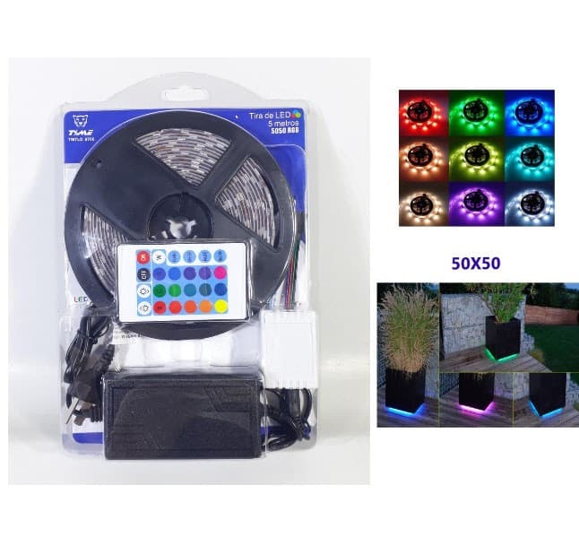 TIRA LED TIME 50X50 RGB 5M