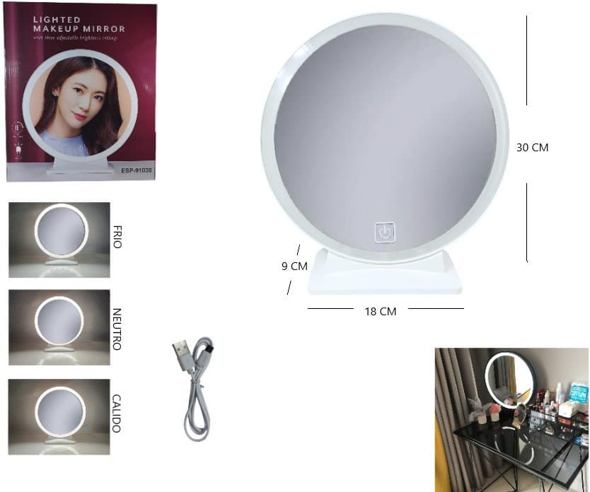 ESPEJO LED GRANDE