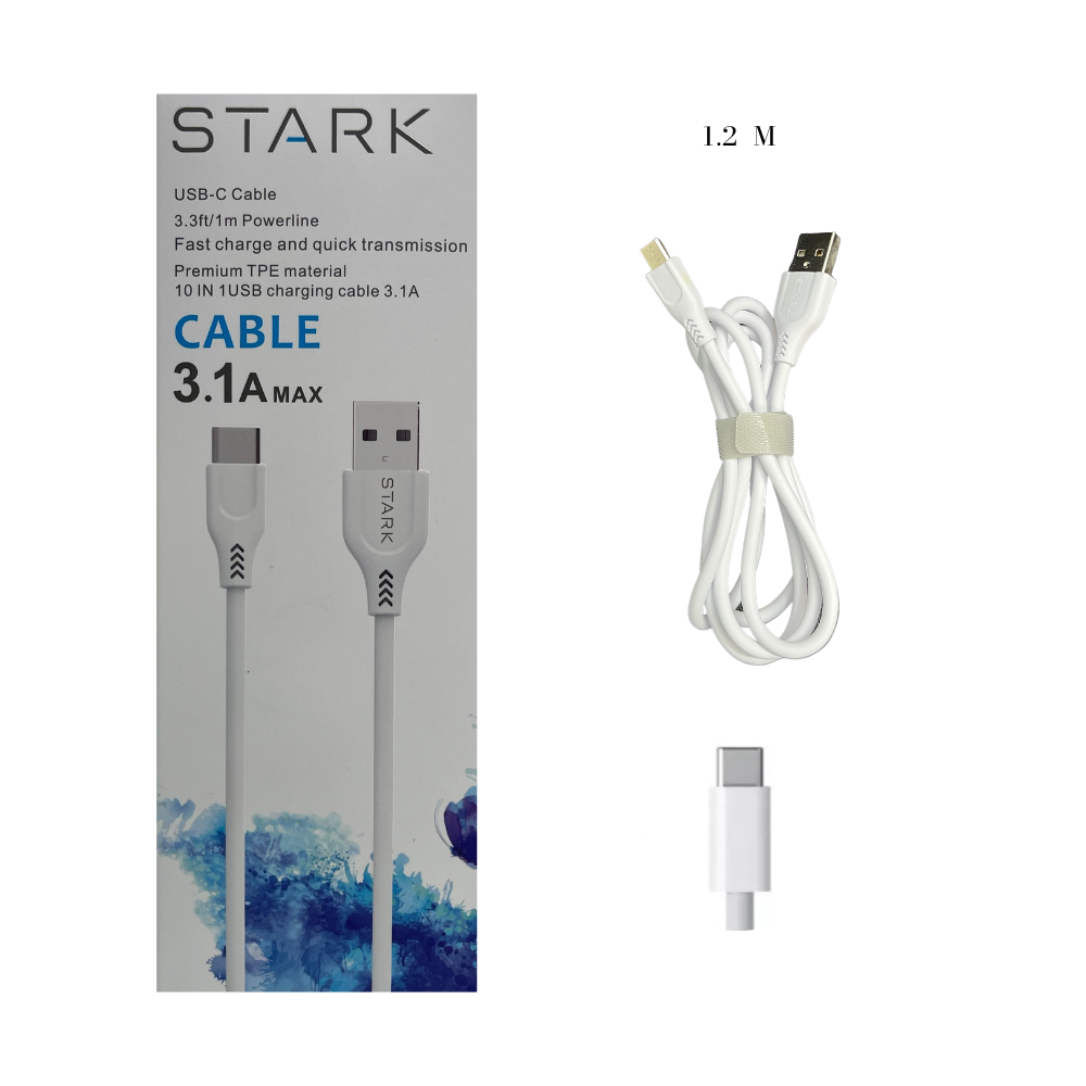 CABLE USB STARK 3.1 TIPO C 1.2MTS