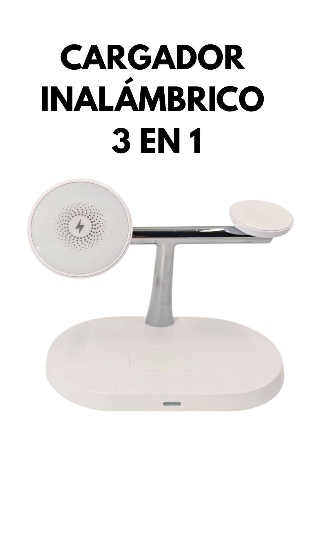 CHARGER WIRELESS 3 EN 1-CARGADOR INALAMBRICO