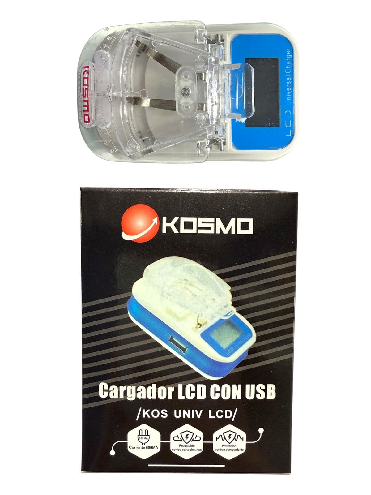 CARGADOR UNIVERSAL KOSMO LCD C/ PANTALLA