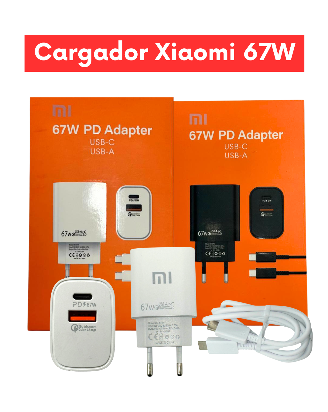 CARGADOR XIAOMI 67W