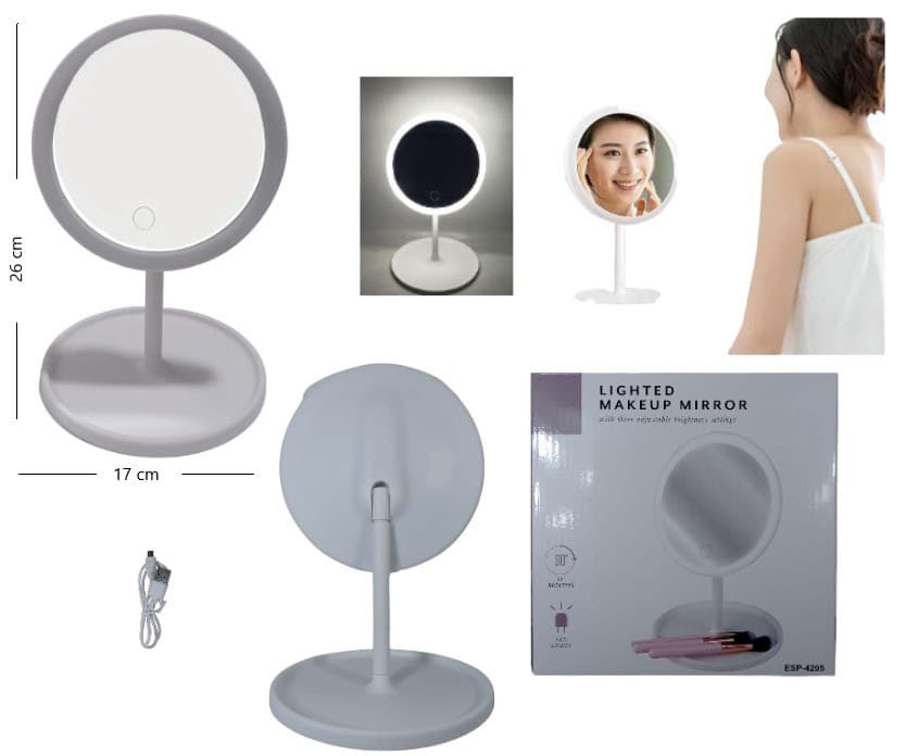 ESPEJO LUZ LED (REDONDO)