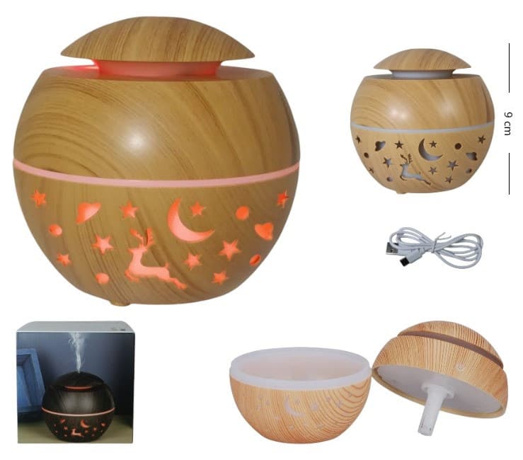 HUMIDIFICADOR LED OVALADO