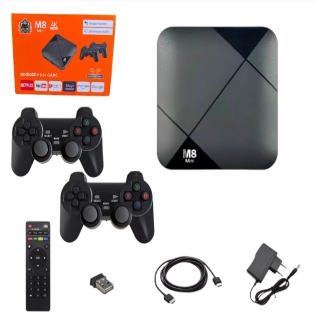 M8 TV BOX MINI+GAMES 8K ULTRA HD