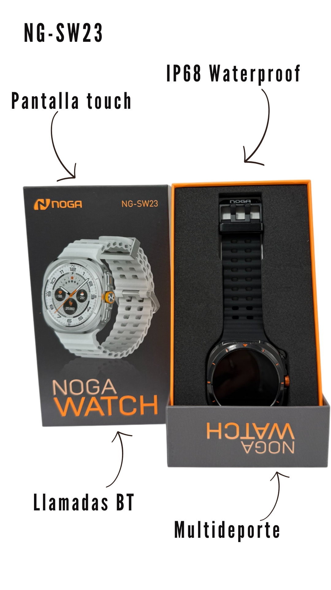 SMARTWATCH NOGA SW23