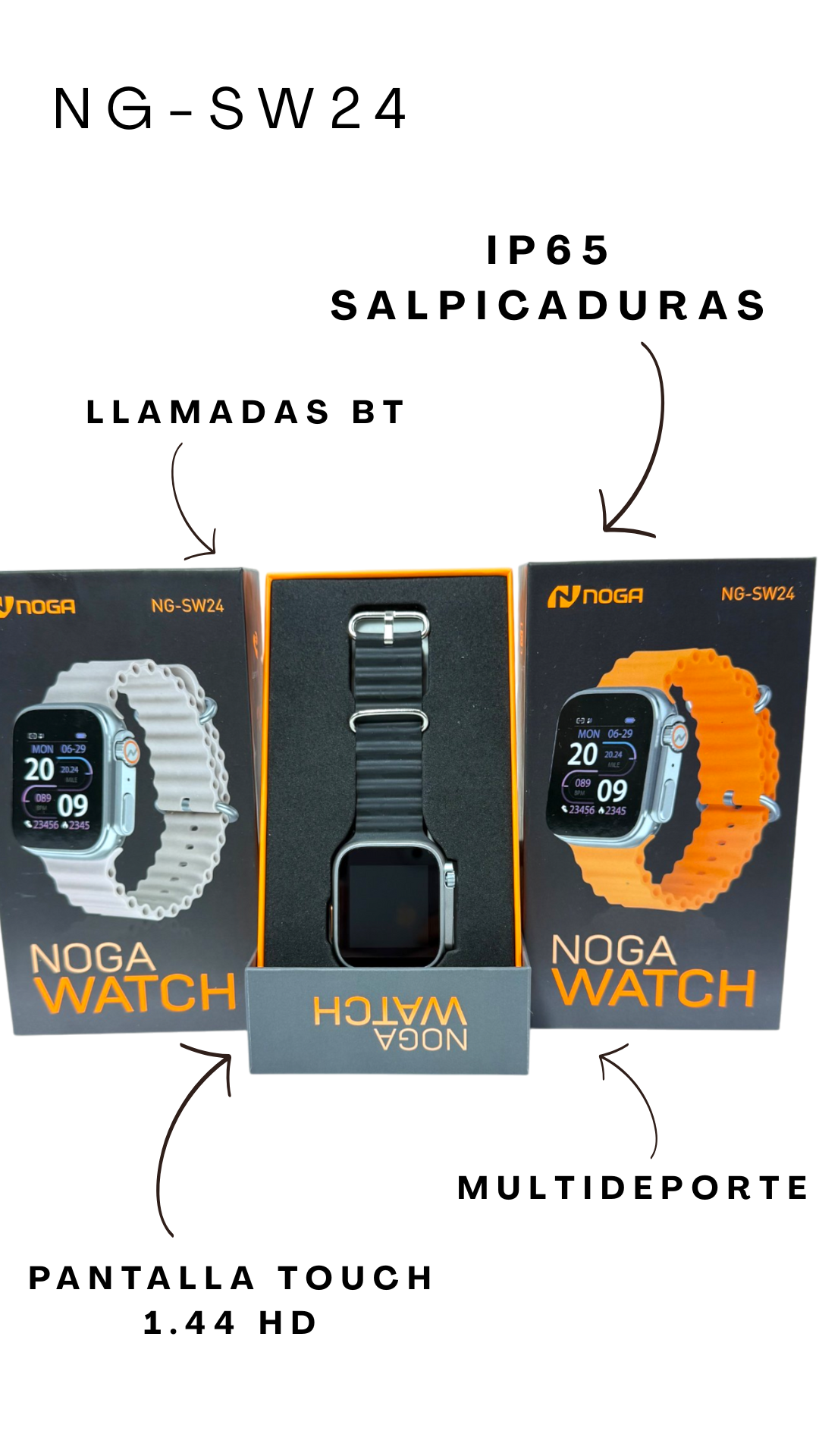 SMARTWATCH NOGA SW24