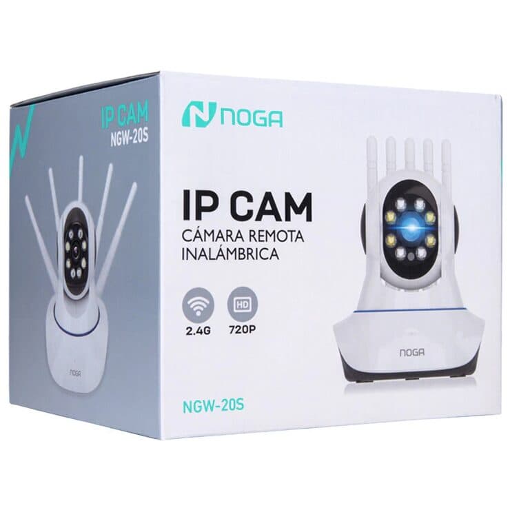 MINI CAMARA IP WIFI 4 ANTENAS 2,4 GHZ 720P 355 GR