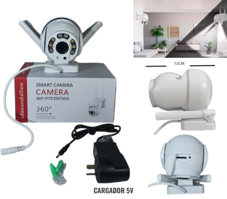 CAMARA IP WIFI 2 ANTENAS BA-02 AB47 OR-104