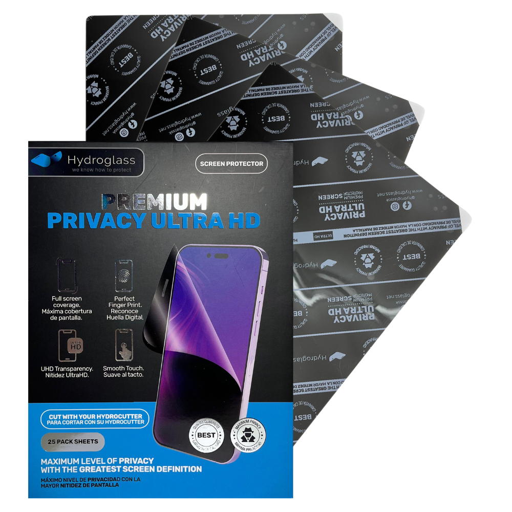 LAMINA DE HYDROGEL PRIVACY ULTRA HD (HYDROGLASS)