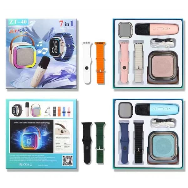 ZT PARLANTE KARAOKE+RELOJ 7 IN 1